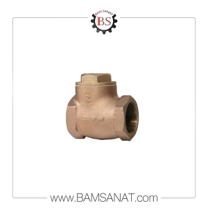 شیر یکطرفه دریچه ای برنجی سام